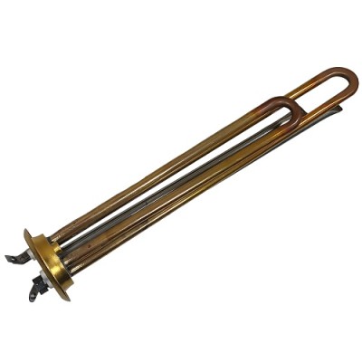 220-1812 Тэн 2000W THERMOWATT фланец -64мм, RF, медь, под анод M4, клеммы под винт  3402205