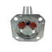 220-1815 Тэн в/н 2000w,  230v HAIER (фланец-квадрат 9см*9см) клеммы, под анод М6, 0040400784