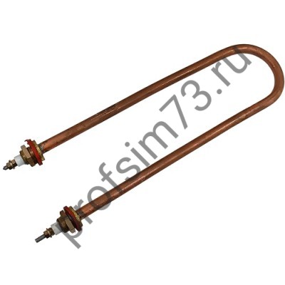 241-1585  Тэн к водонагревателю 3000W медный 380V (L-310мм) универсальный