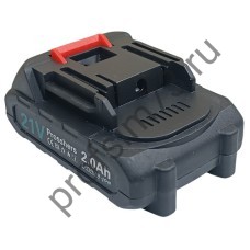 105-2020 Аккумулятор Li-ion 21v, 2А (однорядный) с индикацией заряда, подходит к Makita
