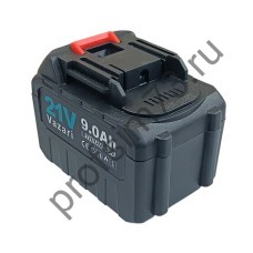105-2027 Аккумулятор Li-ion 21v, 6-9А (трехрядный) с индикацией заряда, подходит к Makita