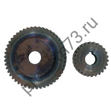 61-0041 Шестерни ответные (компл.2шт) (14*68мм) 49-зуб; (12*35мм) 26-зуб, под шпонку 