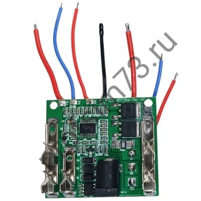 68-0220 Плата балансировки BMS LI-ION аккумуляторов (5S-18v-21v/21A) для безщеточного шуруповерта