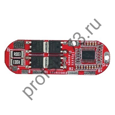 68-0230 Плата балансировки BMS LI-ION аккумуляторов 18650  (5S-21v/25А)