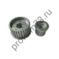 86-0050 Шкив, подходит к рубанку REBIR 30/18 зубов , комплект 2шт
