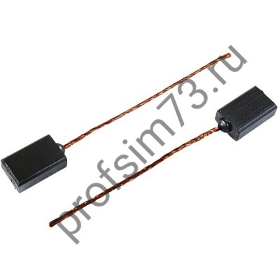 27-0005 Щетки (4*7*10мм) медный поводок L- 40мм