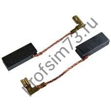27-0020 Щетки (5*8*19мм) выход сбоку, клемма угловая-мама