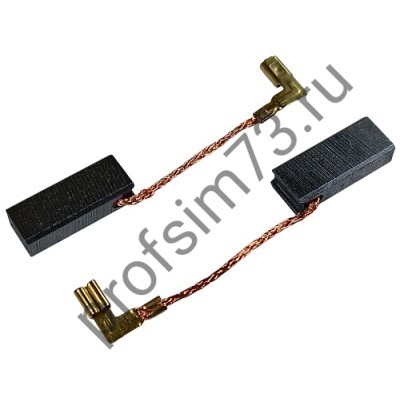 27-0020 Щетки (5*8*19мм) выход сбоку, клемма угловая-мама
