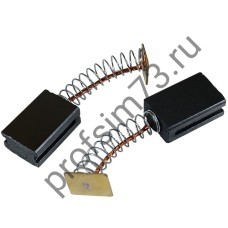 31-0152 Щетки (6,5*11*16мм) STERN ДП-2100  проточка с двух сторон, пятак-прямоугольник, пара