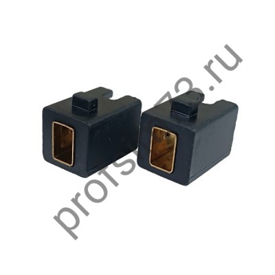 39-0012 Щеткодержатель Интерскол ДУ-750 под щетку 5*8мм, корпус 13*13мм , пара