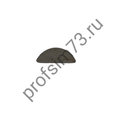 131-0025  Шпонка полукруг (3*16мм)
