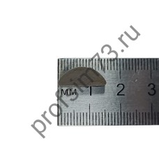 131-0025  Шпонка полукруг (3*16мм)