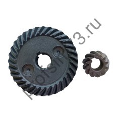 60-0010 Коническая пара УШМ КИТАЙ 115, 32/12 зубов под шпонку, крупный шаг 10*47/8*19,5 