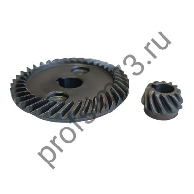 60-0020 Коническая пара УШМ КИТАЙ 115 под шпонку мелкий шаг (49*10/18*8) 37/12 зубов 