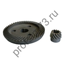 60-0050 Коническая пара УШМ КИТАЙ 2300 под шпонку (74*15/23*10) 44/12 зубов