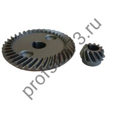 60-0151 Коническая пара УШМ КИТАЙ 125, d-53*10мм (37 зуб) , d-19*8мм (12 зуб)