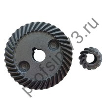 60-0151 Коническая пара УШМ КИТАЙ 125, d-53*10мм (37 зуб) , d-19*8мм (12 зуб)