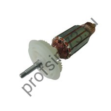 42-0149 Якорь BOSCH 6-115, 6-125, 7-125 (L-155mm,d-35mm) тонкий вал