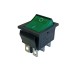 8-8110 Выключатель клавишный 15А  KCD4-101/6PN  (6 контактов)