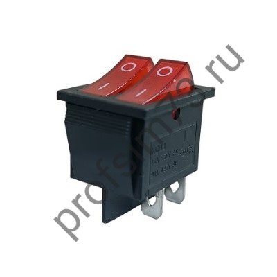 8-8105 Выключатель KCD8 двойной, 2 положения (4 контакта)