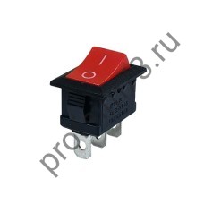 8-8132 Выключатель малый KCD101-1 (20*15мм)  6/10A (3 контакта) 