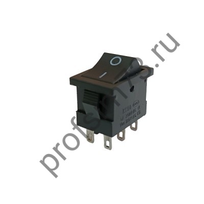 8-8135 Выключатель малый  KCD1 6A-10A (6 контактов) 