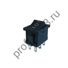 8-8138 Выключатель с фиксацией, малый 10A (6 контактов)