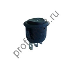 8-8163 Кнопка 10A 250V , круглая  (3 контакта) 3 положения