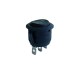 8-8163 Кнопка 10A 250V , круглая  (3 контакта) 3 положения