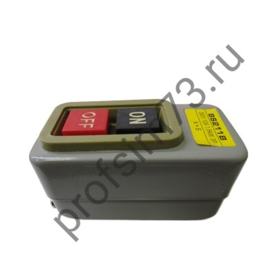 8-0141 Выключатель до 10А 380V, 1,5кВт до 3х фаз (в железном корпусе) 