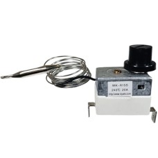 347-0025 Термостат аварийный 240°С,  WK-R15S, 240V/20A (1м, щуп 4.5см, d-5мм) 2 контакта