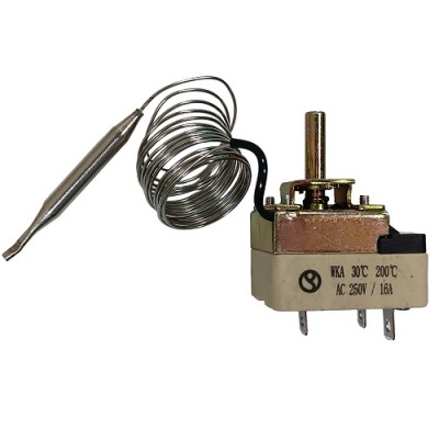 347-0100 Терморегулятор 30°-200°С,  250V /16A,  1.5м 