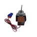 290-5410 Микродвигатель D4612AAA21, 12V, 3.3W, 2050R, 0.233A с фишкой