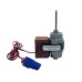 290-5410 Микродвигатель D4612AAA21, 12V, 3.3W, 2050R, 0.233A с фишкой