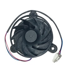 290-5460 Вентилятор хол-ка DRF188WCEPOO, DC12V/2W 1350RPM (D-12.4см, 3 крепл., расстоян 12см) фишка 3конт