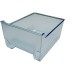 291-2010 Ящик для овощей и фруктов (34*25*17см) Позис Hannfrost, NoFrost, прозрачный