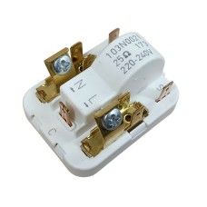 290-8055 Реле пусковое DANFOSS 103N0021 (4 контакта- 4,6мм) PLY007DF
