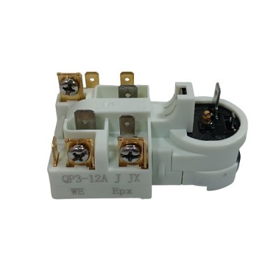 290-8084 Реле пусковое QP3-12A  JX TG  Jiaxipera (JX B47-130 TF) TT1114Y R-600 (-23.3С 170W)