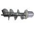 249-0033 Шнек MOULINEX в сборе с железной втулкой L-13,8см, D-51мм, 9зуб.