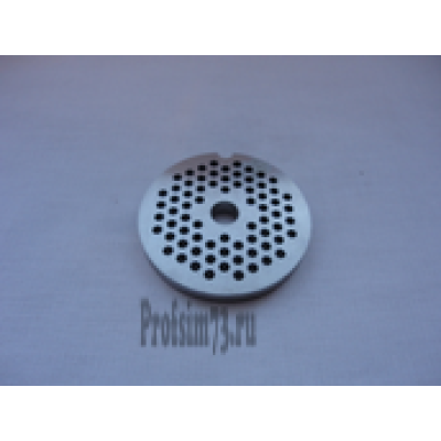 257-0080 Решетка мелкая PHILIPS, Braun, Zelmer  D-53,2мм, Dцентр -8мм, dотв-3мм