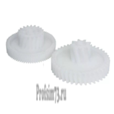 258-0200 Блок шестерен к мясорубке ZELMER (комплект 2шт)