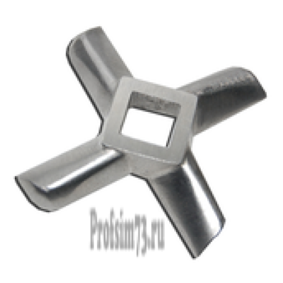 258-0160 Нож ZELMER, VITEK, MOULINEX HV6 (тип 133) Redmond 4775455 (квадрат-10,2мм)