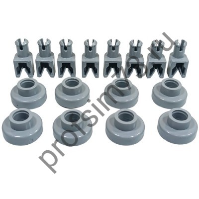 208-4610 Ролики верхней корзины ПММ Electrolux, 50286967000 (комплект 8шт) DWB903ZN