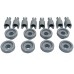 208-4610 Ролики верхней корзины ПММ Electrolux, 50286967000 (комплект 8шт) DWB903ZN