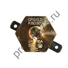 316-0202 Термодатчик CPGXLD, KSD301 (90°C) резьба М6, 250V/10A для ПММ Midea, Gorenje, HAIER